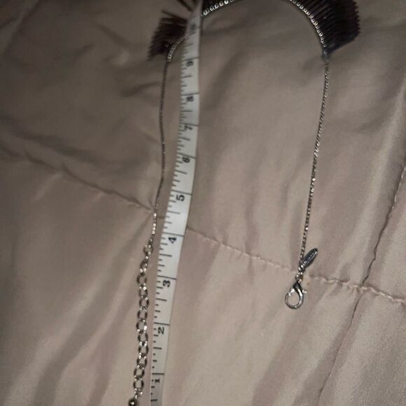 Gothic Statement piece Unique silver 3 d necklace - Picture 12 of 14